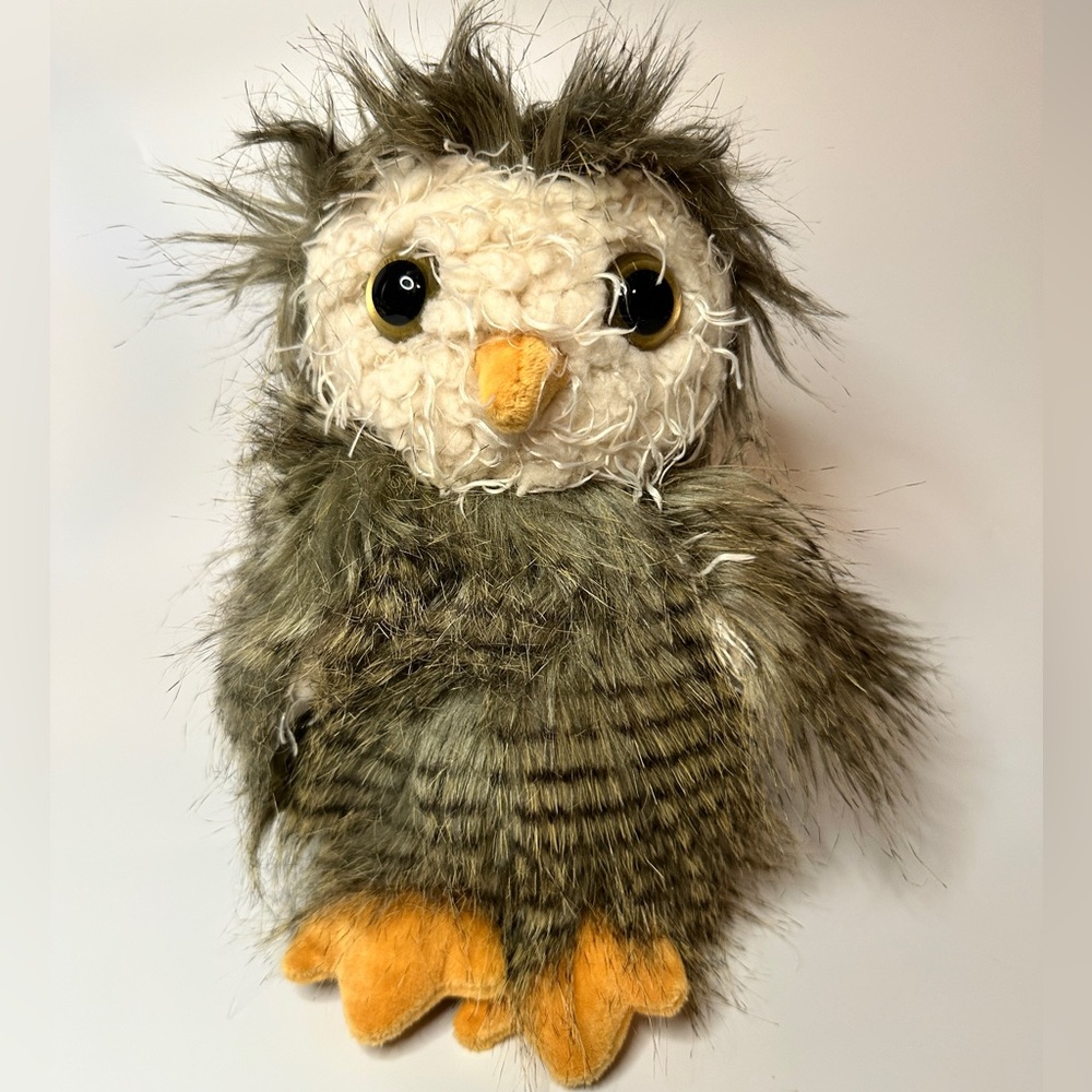 Soft Plush Owl - Bunnies by the Bay Cute Fuzzy Owl